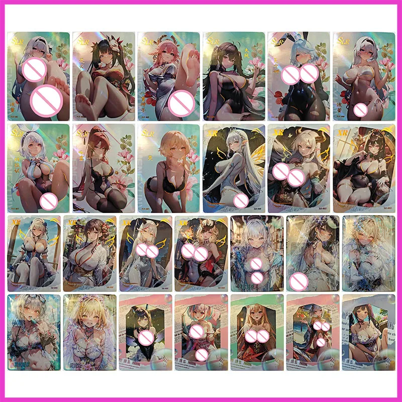 Аниме «История богини», редкие SLR XR, коллекционные карты, Firefly Sparkle Yae Miko Lumine Raiden Shogun, игрушки для мальчиков, подарок на день рождения 
Аниме «История богини», редкие SLR XR, коллекционные карты, Firefly Sparkle Yae Miko Lumine Raiden Shogun, игрушки для мальчиков, подарок на день рождения