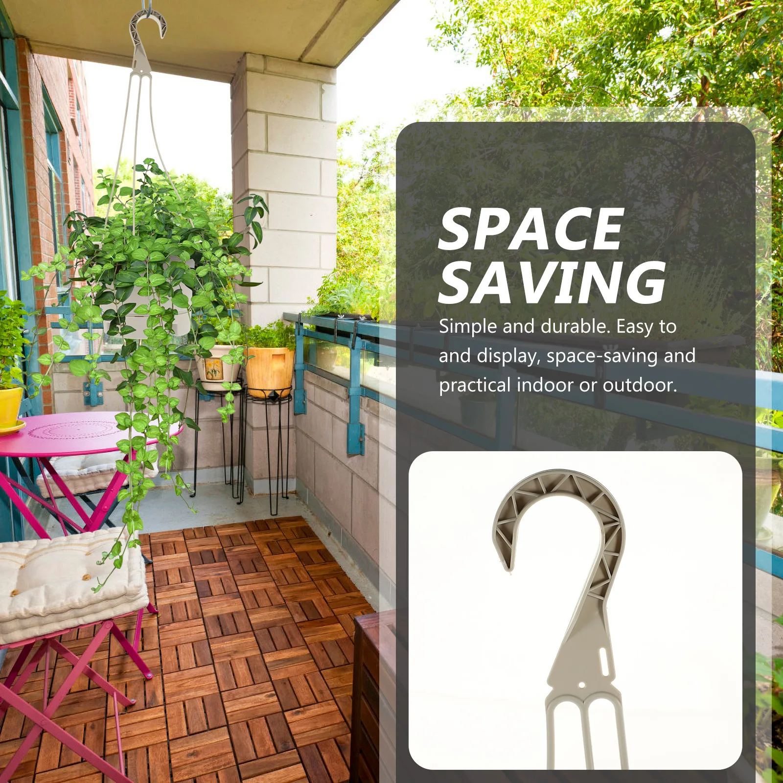 5Pcs Hanging Planter for Indoor Outdoor Use Wall Mount Basket Decorative Flower Pot Container Garden Plants Balcony Terrace
5Pcs Hanging Planter for Indoor Outdoor Use Wall Mount Basket Decorative Flower Pot Container Garden Plants Balcony Terrace