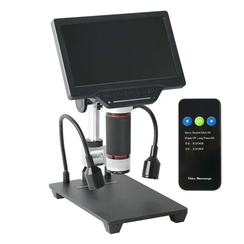 16MP 1080P HD HDMI 7-дюймовый ЖК-цифровой микроскоп 15X ~ 720X зум видеолупа TF Sortage видеорегистратор/кронштейн для прилегающего освещения
16MP 1080P HD HDMI 7-дюймовый ЖК-цифровой микроскоп 15X ~ 720X зум видеолупа TF Sortage видеорегистратор/кронштейн для прилегающего освещения