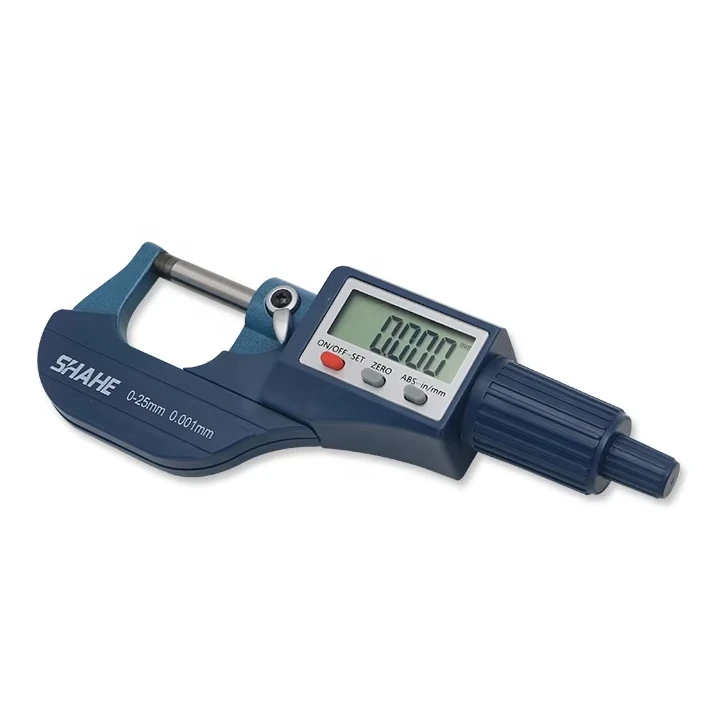 Professional 0-25mm 0.001mm High Quality Electronic Micrometer Outside Micrometer Digital Micrometer with Big Screen
Professional 0-25mm 0.001mm High Quality Electronic Micrometer Outside Micrometer Digital Micrometer with Big Screen
