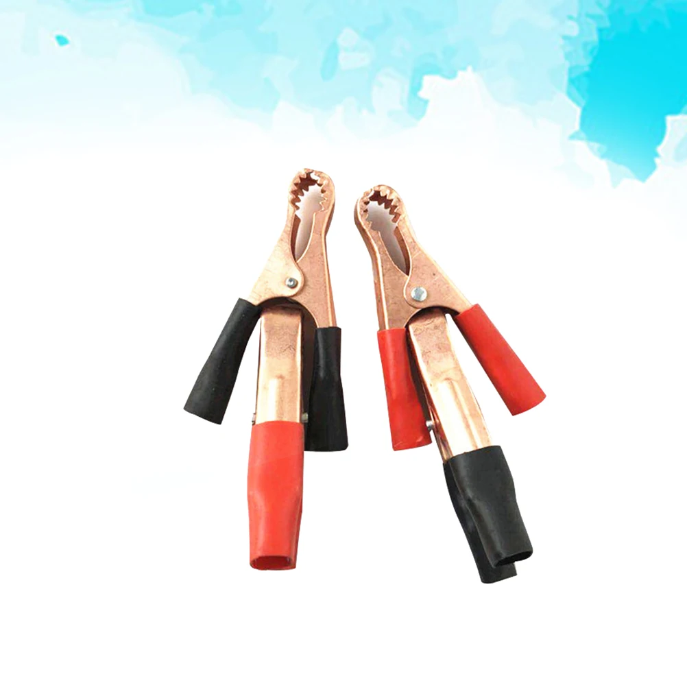 10pcs Charging Clips Durable Copper Plated Insulated Safety Maintenance Circuit Connect Alligator Clamps
10pcs Charging Clips Durable Copper Plated Insulated Safety Maintenance Circuit Connect Alligator Clamps