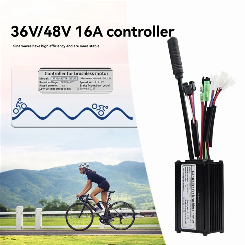 A51Q-KT-16A 36/48 В 6-трубный синусоидальный SM Plug контроллер электрического велосипеда для преобразования двигателя Ebike для ЖК-дисплея KT
A51Q-KT-16A 36/48 В 6-трубный синусоидальный SM Plug контроллер электрического велосипеда для преобразования двигателя Ebike для ЖК-дисплея KT
