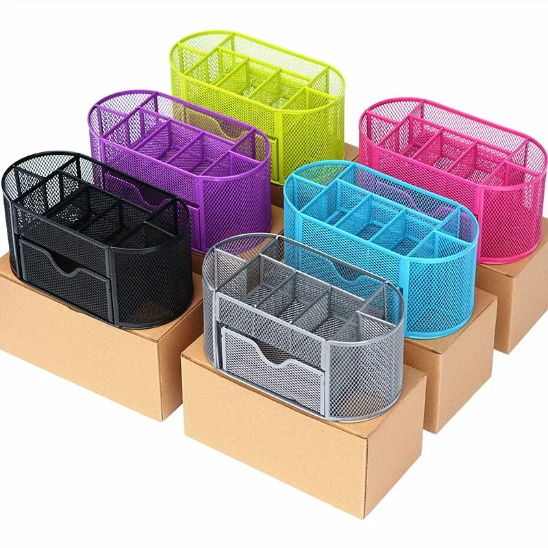 Multi - Functional Storage Mesh Metal Pen Holder, Stationery Container Box, Office and School Supplies Accessories
Multi - Functional Storage Mesh Metal Pen Holder, Stationery Container Box, Office and School Supplies Accessories