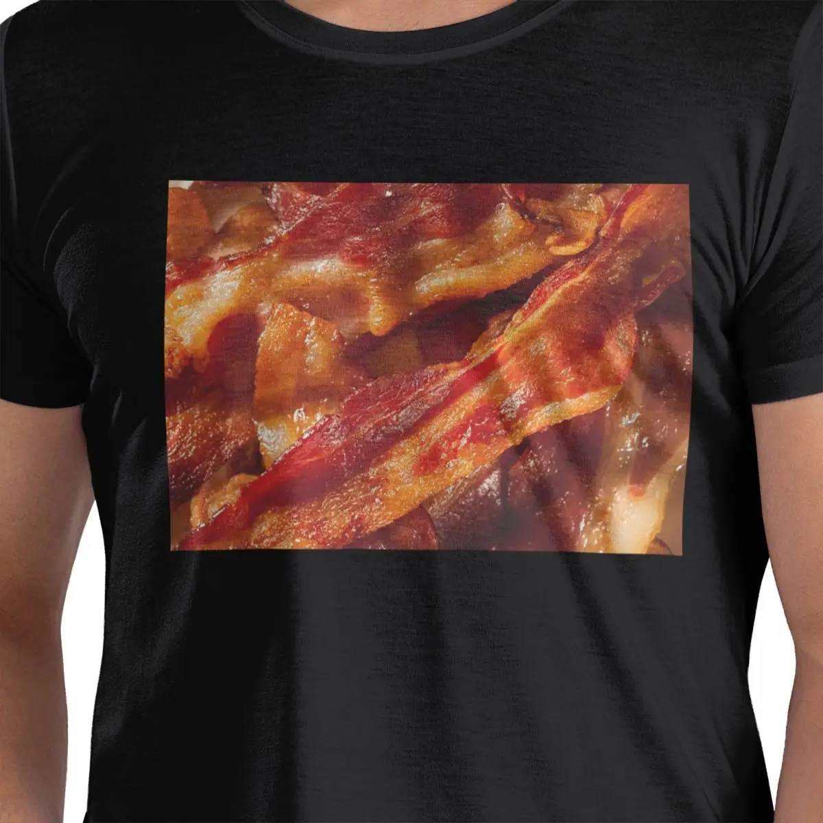 Crispy Bacon Texture Meat Lovers 100% Cotton T-Shirt Men's Classic T Shirts Men Round Neck Short Sleeve S-6XL
Crispy Bacon Texture Meat Lovers 100% Cotton T-Shirt Men's Classic T Shirts Men Round Neck Short Sleeve S-6XL