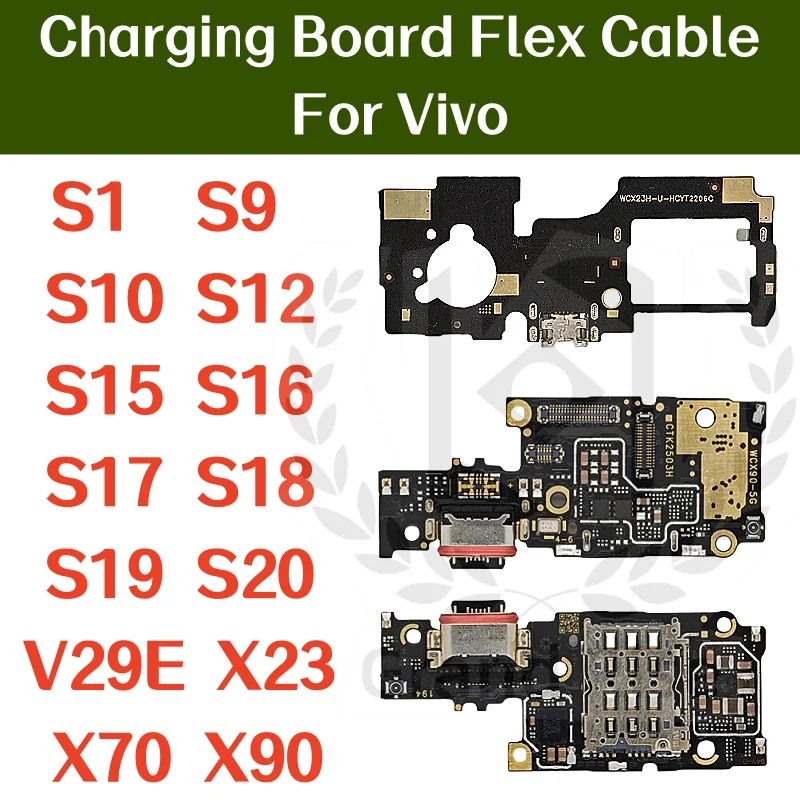 USB Charging Board Flex Cable For Vivo S1 S9 S10 S12 S15 S16 S17 S18 S19 S20 V29E X23 X70 X90 Charger Port Connector For VIVO
USB Charging Board Flex Cable For Vivo S1 S9 S10 S12 S15 S16 S17 S18 S19 S20 V29E X23 X70 X90 Charger Port Connector For VIVO