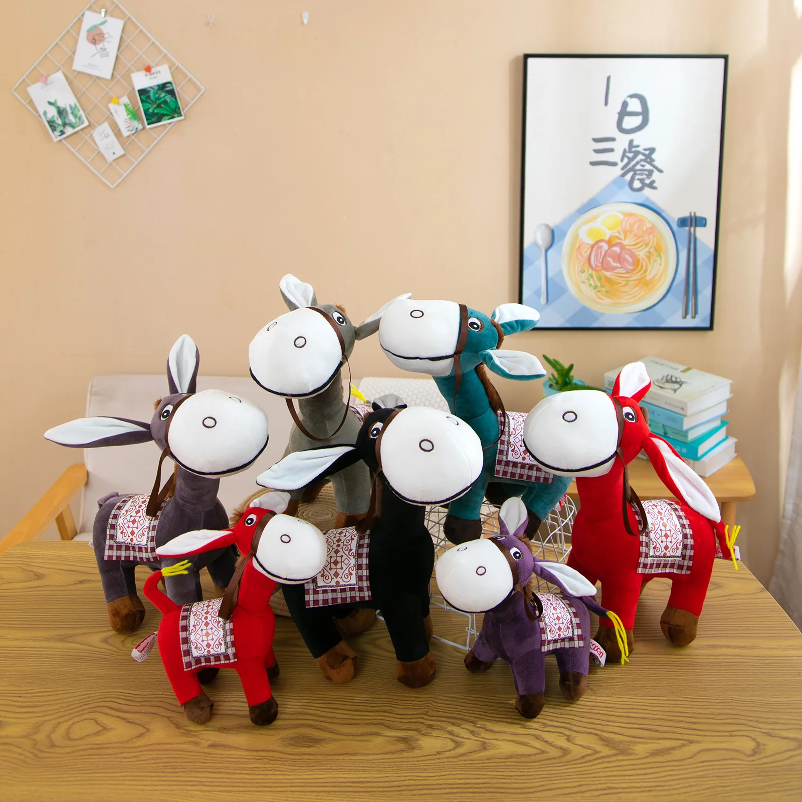 Children's toys go to the market donkey plush toy Avanti little donkey cute dumbfounded donkey manufacturer Internet celebrity
Children's toys go to the market donkey plush toy Avanti little donkey cute dumbfounded donkey manufacturer Internet celebrity
