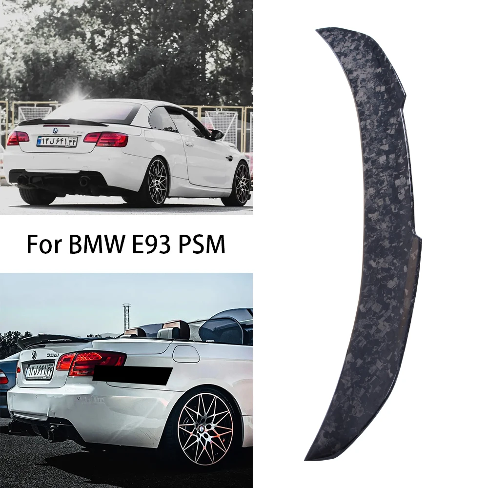 For BMW 3 Series E93&E93 M3 Convertible PSM Style Forged Carbon fiber Rear Spoiler Trunk wing 2006-2013
For BMW 3 Series E93&E93 M3 Convertible PSM Style Forged Carbon fiber Rear Spoiler Trunk wing 2006-2013