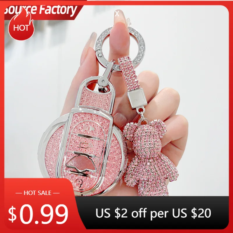 Car Stickers TPU Car Key Case Remote Cover Holder shell Protector Housing Keyring Chain Styling Fob For MINI Cooper Country
Car Stickers TPU Car Key Case Remote Cover Holder shell Protector Housing Keyring Chain Styling Fob For MINI Cooper Country