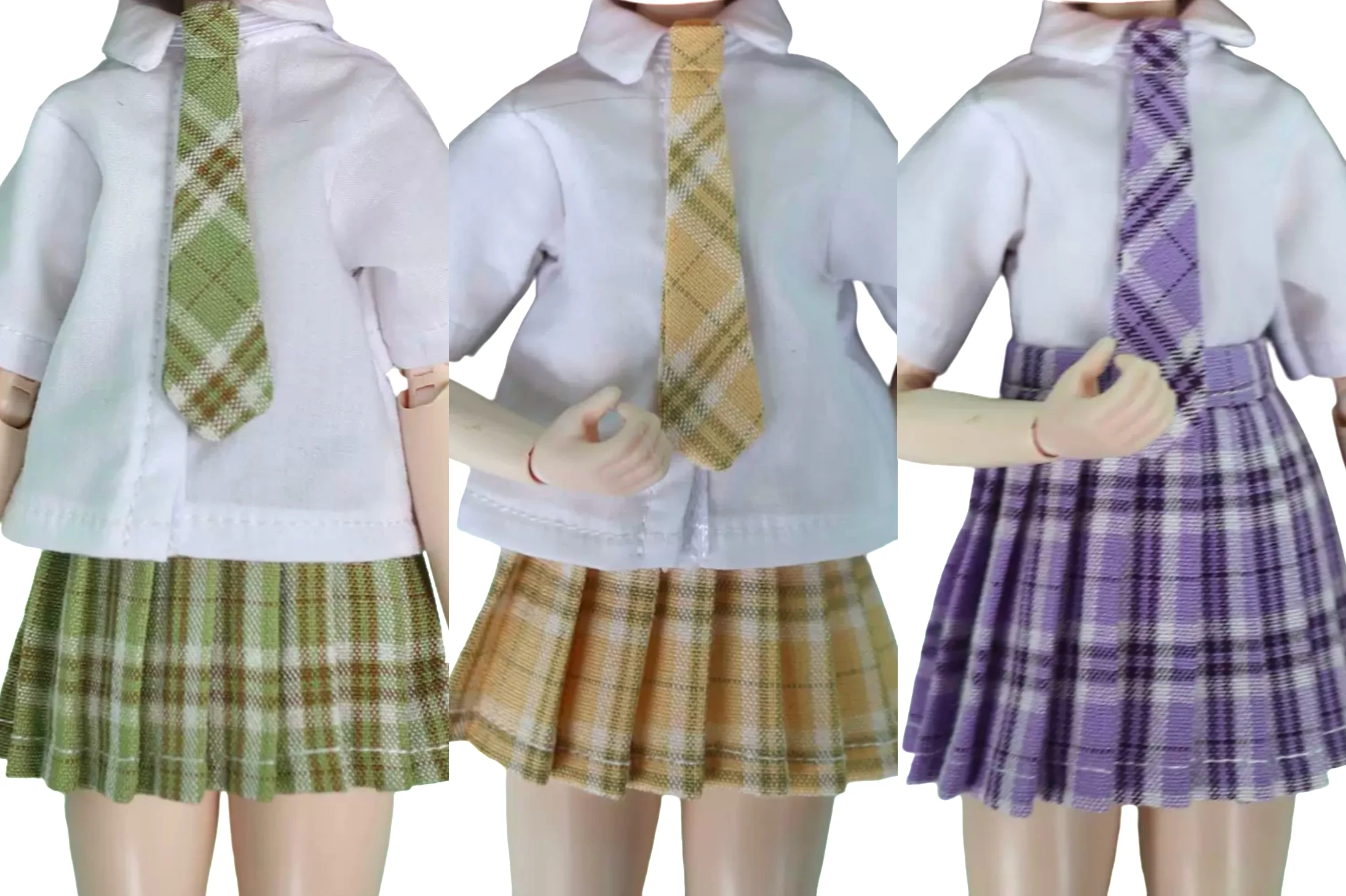 New Blythe Doll Ob24 Azone Doll Clothes Jk Suits School Uniforms Students Plaid Skirt Shirt Tie
New Blythe Doll Ob24 Azone Doll Clothes Jk Suits School Uniforms Students Plaid Skirt Shirt Tie