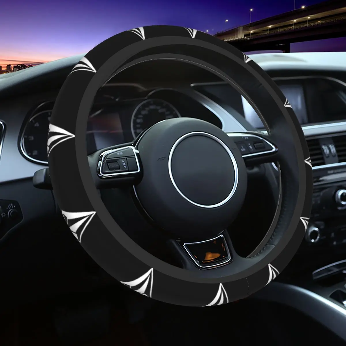 Vol-come Car Steering Wheel Cover 37-38 Anti-slip Steering Wheel Protective Cover Suitable Auto Decoration Car Accessories
Vol-come Car Steering Wheel Cover 37-38 Anti-slip Steering Wheel Protective Cover Suitable Auto Decoration Car Accessories