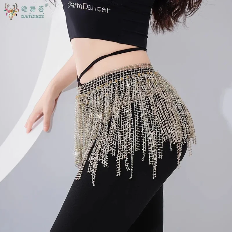 Women Shiny Belly Dance Waist Chains Oriental Bellydance Indian Dance Costume Accessories Tassel Multilayer Hip Scarf Skirts
Women Shiny Belly Dance Waist Chains Oriental Bellydance Indian Dance Costume Accessories Tassel Multilayer Hip Scarf Skirts