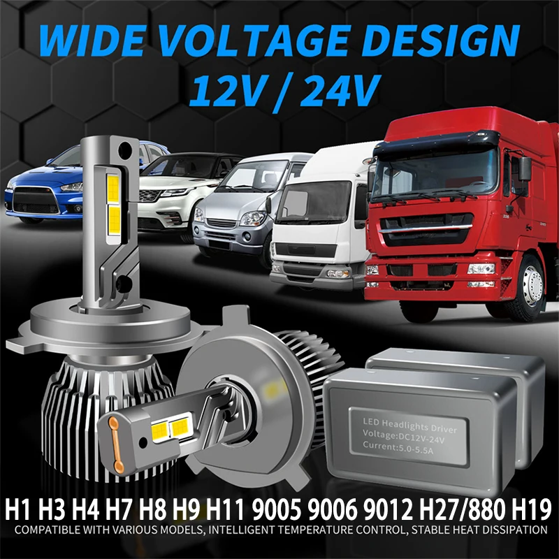 Светодиодные лампы H1 H3 H4 H7 H8 H9 H11 9005 PSX24W 130W Canbus для автомобиля, 6500K 4300K 3000K, 2 цвета, для фар, 12В
Светодиодные лампы H1 H3 H4 H7 H8 H9 H11 9005 PSX24W 130W Canbus для автомобиля, 6500K 4300K 3000K, 2 цвета, для фар, 12В