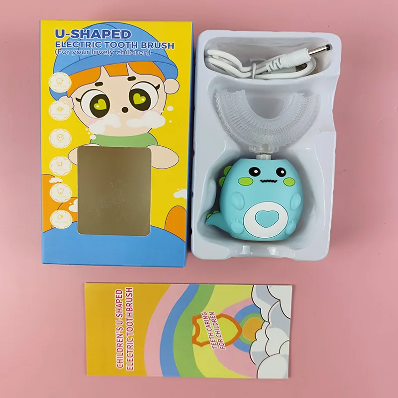 Portable silicone whitening electric toothbrush with child cartoon design for hands-free 360-degree oral cleaning tool
Portable silicone whitening electric toothbrush with child cartoon design for hands-free 360-degree oral cleaning tool