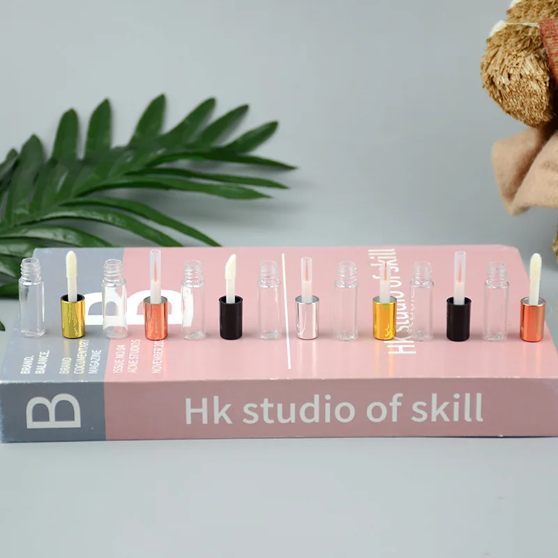 100Pcs Refillable 2 ml Clear Lip Gloss Tube Mini Empty Lip Balm Bottles Sample Containers for Women Girls DIY Makeup Lip oil
100Pcs Refillable 2 ml Clear Lip Gloss Tube Mini Empty Lip Balm Bottles Sample Containers for Women Girls DIY Makeup Lip oil