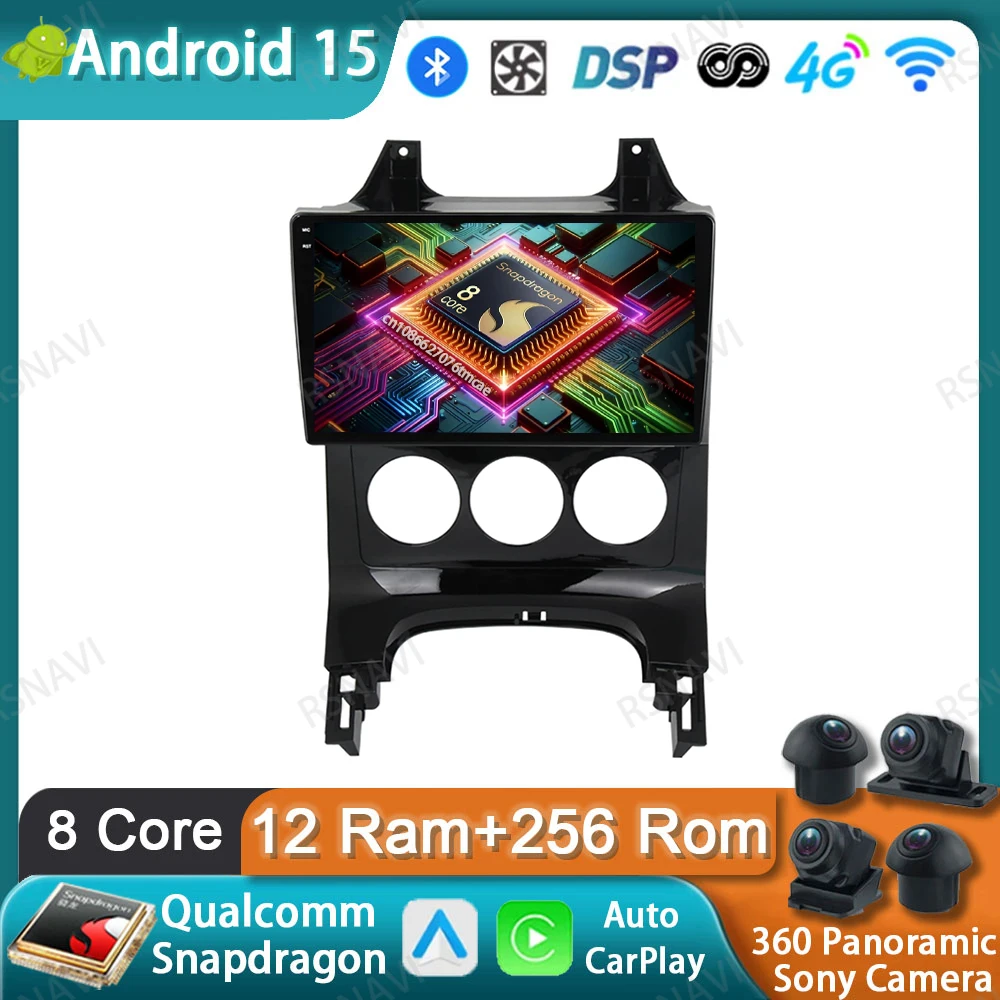 Android 15 Car Radio For Peugeot 3008 1 2009 - 2016 Navigation Stereo DVD Autoradio 5G WIFI DSP Multimedia Qualcomm Viedo Player
Android 15 Car Radio For Peugeot 3008 1 2009 - 2016 Navigation Stereo DVD Autoradio 5G WIFI DSP Multimedia Qualcomm Viedo Player