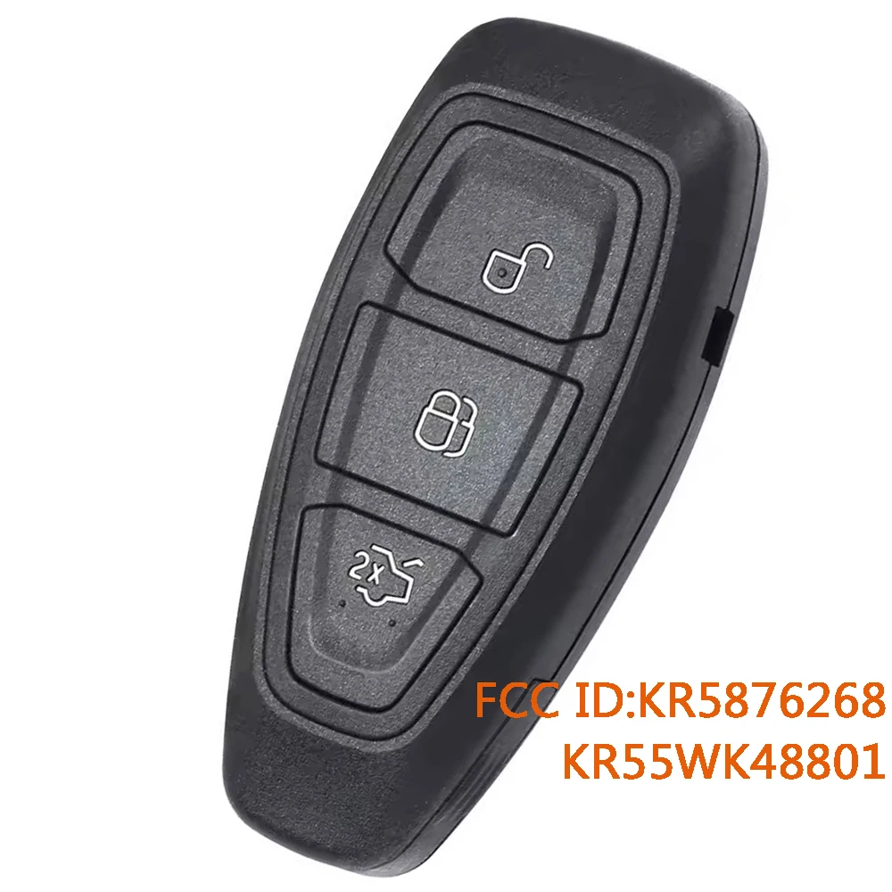 KEYECU KR5876268 KR55WK48801 Дистанционный брелок для Ford C-Max Fiesta Grand Focus Mondeo Kuga 2014DJ5022 164-R8048 433 МГц
KEYECU KR5876268 KR55WK48801 Дистанционный брелок для Ford C-Max Fiesta Grand Focus Mondeo Kuga 2014DJ5022 164-R8048 433 МГц