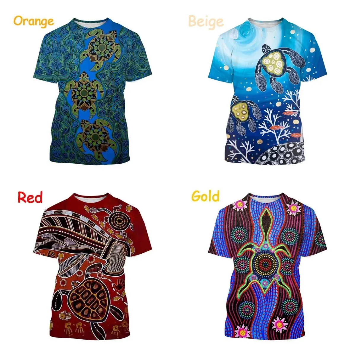 Personalized 3D Digital Australian Aboriginal Printed Casual Top Men's Summer Crew Neck Short Sleeve Motorcycle Quick Drying
Personalized 3D Digital Australian Aboriginal Printed Casual Top Men's Summer Crew Neck Short Sleeve Motorcycle Quick Drying