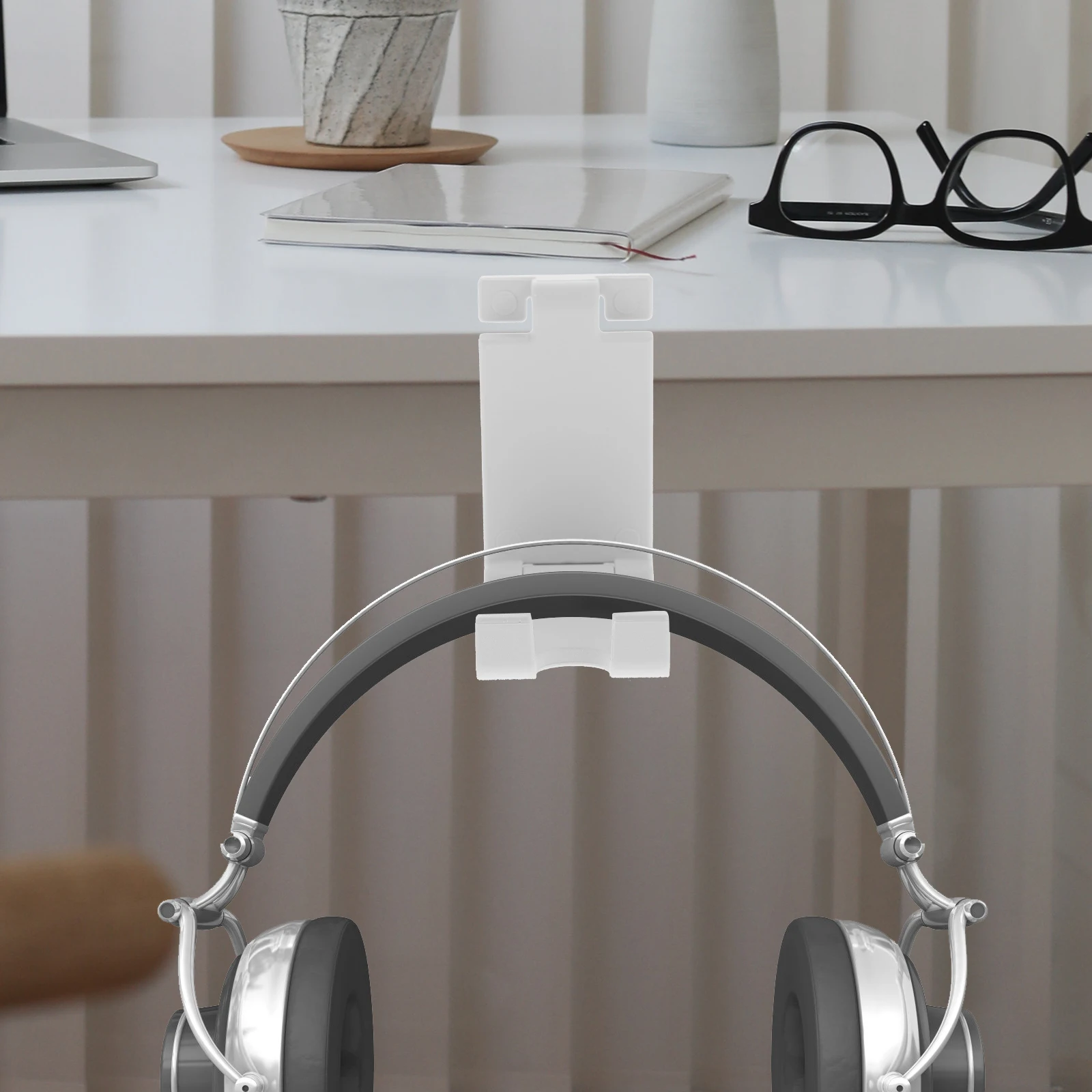 2pcs White Storage Rack Universal Headset Hook Gaming Headphone Holder Gamepad Internet Cafe ganizer Clean Desktop Household
2pcs White Storage Rack Universal Headset Hook Gaming Headphone Holder Gamepad Internet Cafe ganizer Clean Desktop Household