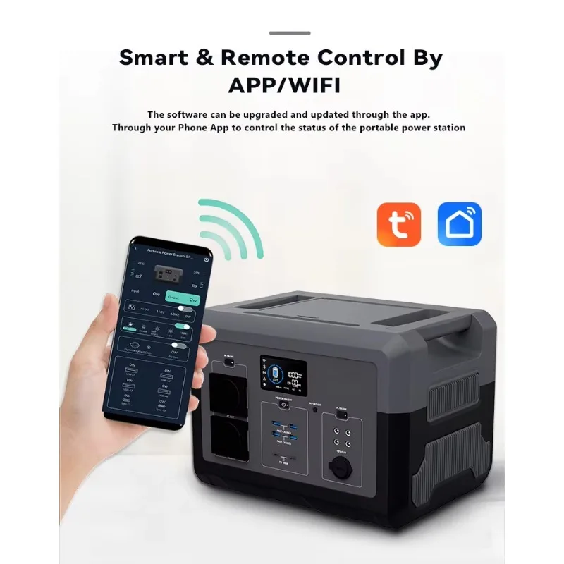 1500W 1kWh Solar Generator Portable Power Station Lithium Battery UPS Bank Power Home Outdoor PV Input Solar Pane 2500W 3600W
1500W 1kWh Solar Generator Portable Power Station Lithium Battery UPS Bank Power Home Outdoor PV Input Solar Pane 2500W 3600W