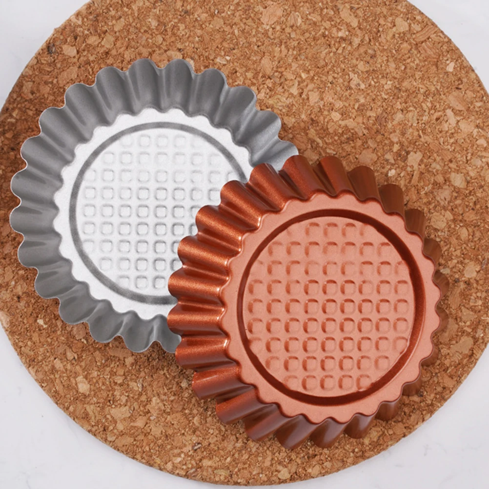 6pcs Egg Mini Pie Pans Nonstick Heat Resistant Baking For Cupcakes Desserts Kitchen Cooking Molds Household Baking Supplies
6pcs Egg Mini Pie Pans Nonstick Heat Resistant Baking For Cupcakes Desserts Kitchen Cooking Molds Household Baking Supplies