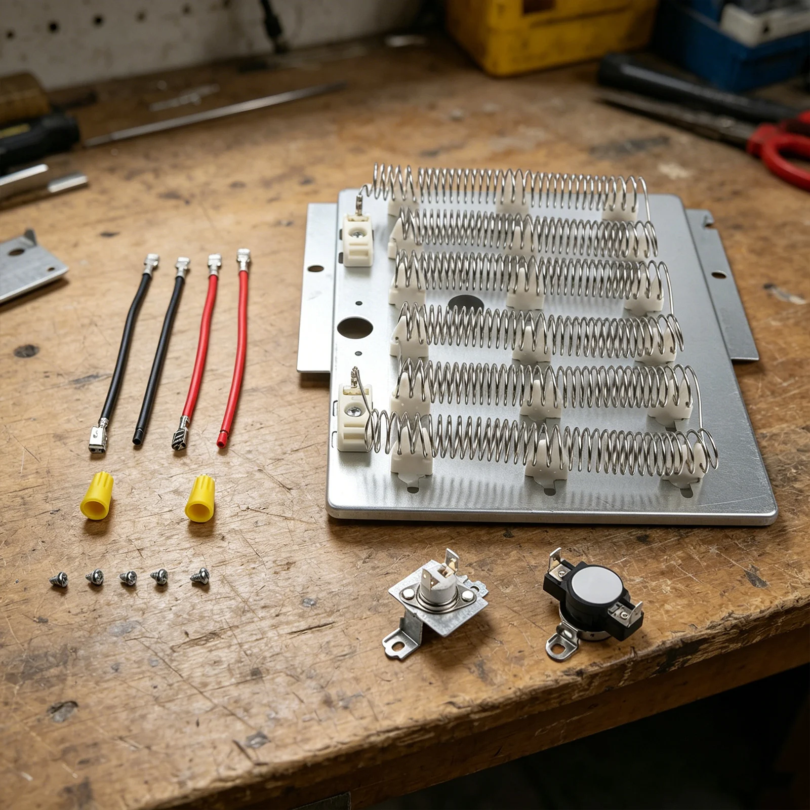 Dryer Installation Heating Element Dryer Repair Kit High Limit Thermostat Easy Installation Guide Installation Manual
Dryer Installation Heating Element Dryer Repair Kit High Limit Thermostat Easy Installation Guide Installation Manual