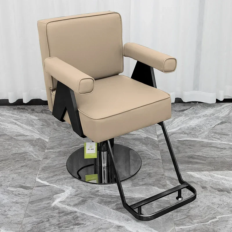 Luxury Trendy Barber Chair Portable Elastic Comfortable Ergonomic Salon Chair Beauty Stylist Cadeira De Barbeiro Salon Furniture
Luxury Trendy Barber Chair Portable Elastic Comfortable Ergonomic Salon Chair Beauty Stylist Cadeira De Barbeiro Salon Furniture