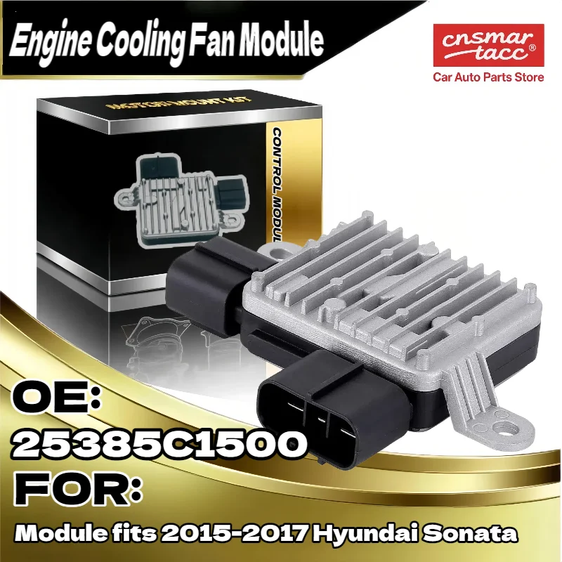 Модуль управления вентилятором охлаждения радиатора для Hyundai Sonata 2015-2019 25385C2500 25385D4200 1229900050 Ref
Модуль управления вентилятором охлаждения радиатора для Hyundai Sonata 2015-2019 25385C2500 25385D4200 1229900050 Ref
