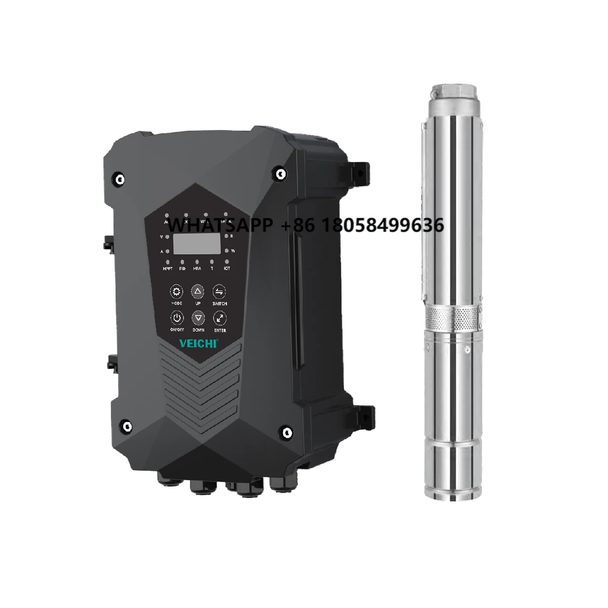 Hybrid Water Pump Deep Well Submersible Pump for Borehole Solar Powered Ac / Dc Pump
Hybrid Water Pump Deep Well Submersible Pump for Borehole Solar Powered Ac / Dc Pump