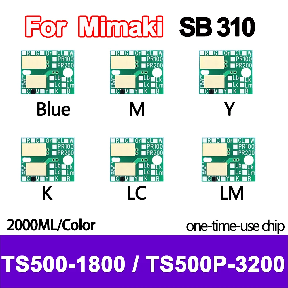 Одноразовый чип для бутылки с чернилами 2000 мл SB310 SB 310 для Mimaki TS500-1800 TS500P-3200
Одноразовый чип для бутылки с чернилами 2000 мл SB310 SB 310 для Mimaki TS500-1800 TS500P-3200