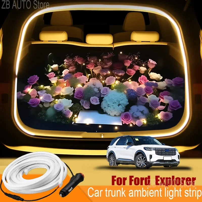 For Ford Explorer Automobile trunk ambient light automatic sensing car interior lighting with accessories
For Ford Explorer Automobile trunk ambient light automatic sensing car interior lighting with accessories