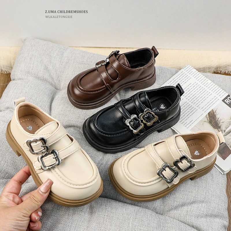 New Children School Uniform Leather Shoes Simple Spring Autumn Girls Causal Shoes Versatile Kids Fashion Catwalk Mary Jane Shoes
New Children School Uniform Leather Shoes Simple Spring Autumn Girls Causal Shoes Versatile Kids Fashion Catwalk Mary Jane Shoes