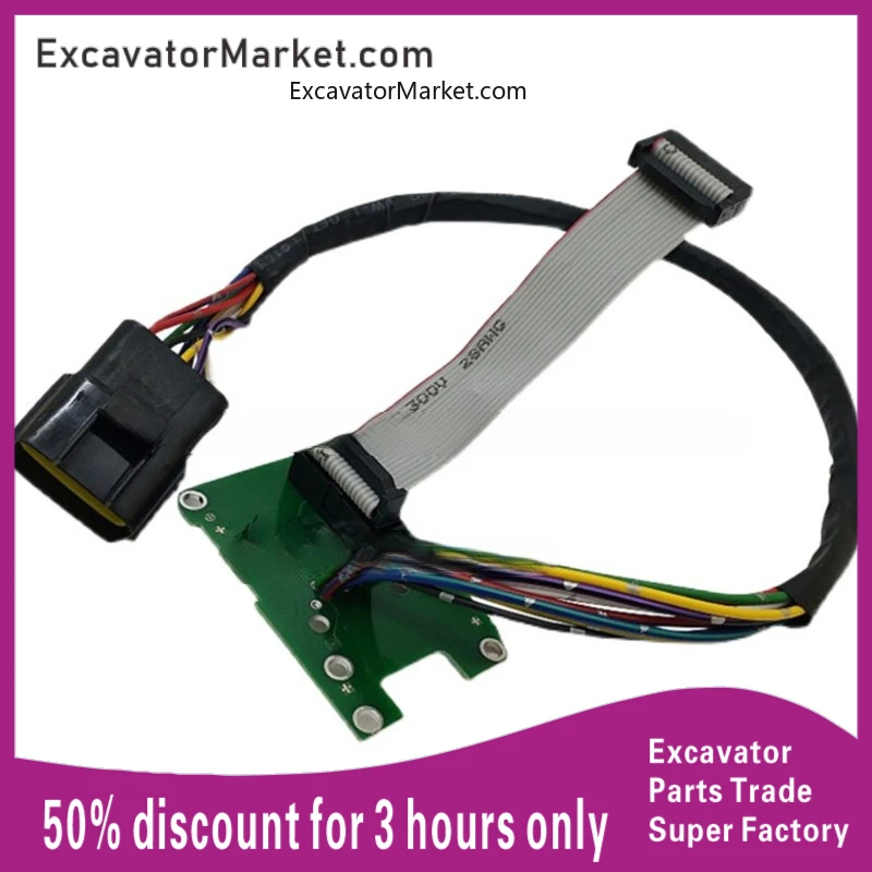 for Excavator Excavator Parts Instrument Connector 14390065 For 140 210 240 290 360b Dashboard Display Cable Circuit Board Plug
for Excavator Excavator Parts Instrument Connector 14390065 For 140 210 240 290 360b Dashboard Display Cable Circuit Board Plug