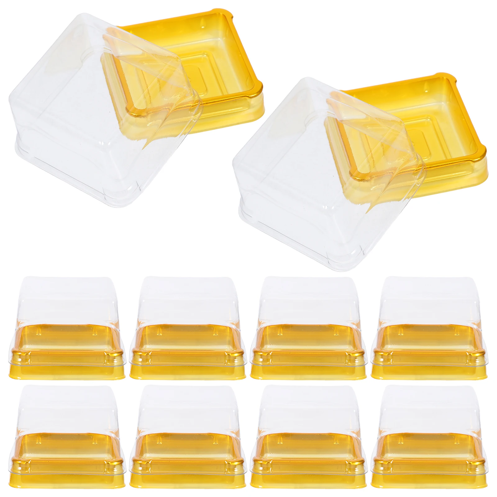 150 Pcs Blister Box Mooncake Packaging Mini Carrier Clear Dessert Holder Plastic Gold Boxes Single Muffin Container Containers
150 Pcs Blister Box Mooncake Packaging Mini Carrier Clear Dessert Holder Plastic Gold Boxes Single Muffin Container Containers