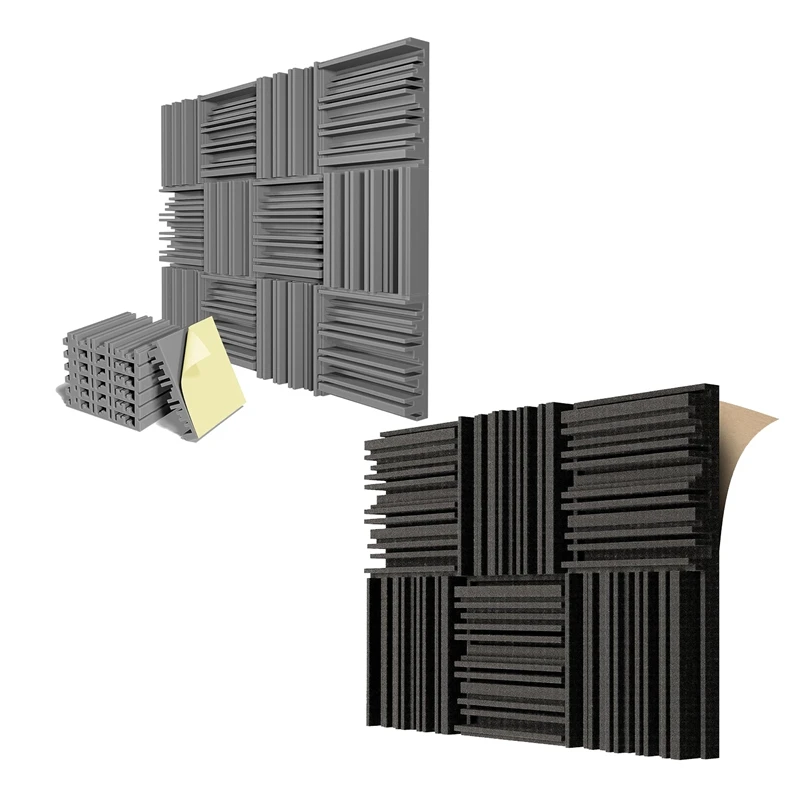 Top-6 Pcs Self-Adhesive Acoustic Foam Panels,12 X 12 X 2 Inches Sound Absorbing Foam,Recording Studio Sound Proof Foam
Top-6 Pcs Self-Adhesive Acoustic Foam Panels,12 X 12 X 2 Inches Sound Absorbing Foam,Recording Studio Sound Proof Foam