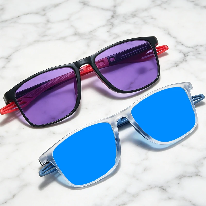 Colorful Blue Light Blocking Glasses Women Men Blue Purple Lens Optical Spectacle Eyeglasses Stylish TR Computer Game Goggles
Colorful Blue Light Blocking Glasses Women Men Blue Purple Lens Optical Spectacle Eyeglasses Stylish TR Computer Game Goggles
