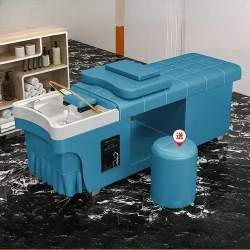 Salon Water Bed Intelligent Waterproof Dirt-resistant Bowl Sink Chair Hairdressing Japanese Spa Hair Wash Cosmetologist Cadeira
Salon Water Bed Intelligent Waterproof Dirt-resistant Bowl Sink Chair Hairdressing Japanese Spa Hair Wash Cosmetologist Cadeira