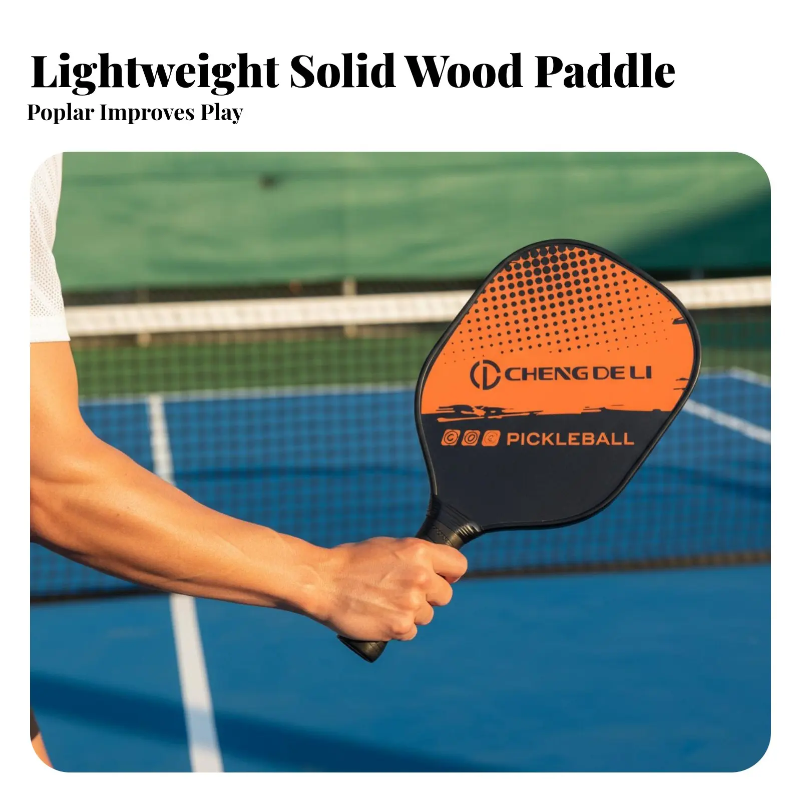 2 Paddle 4 Sphere Pickleball Kit Lightweight Wooden Pickleball Paddle Set Sports Equipment Sturdy Comfortable Grip for Beginners
2 Paddle 4 Sphere Pickleball Kit Lightweight Wooden Pickleball Paddle Set Sports Equipment Sturdy Comfortable Grip for Beginners