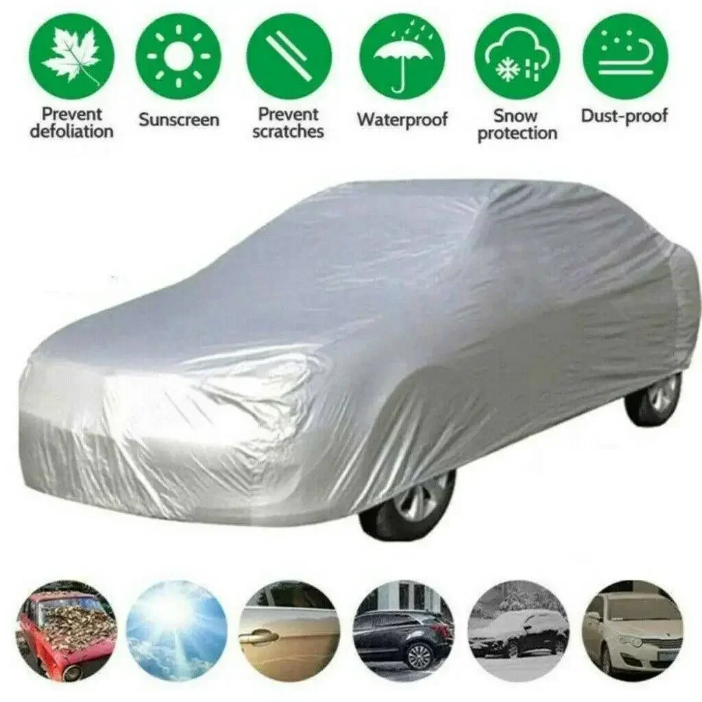 Car Covers Sun Outdoor Sunscreen Heat Sun UV Protection Dustproof Anti-UV Scratch-Resistant Universal Car Styling Covers
Car Covers Sun Outdoor Sunscreen Heat Sun UV Protection Dustproof Anti-UV Scratch-Resistant Universal Car Styling Covers