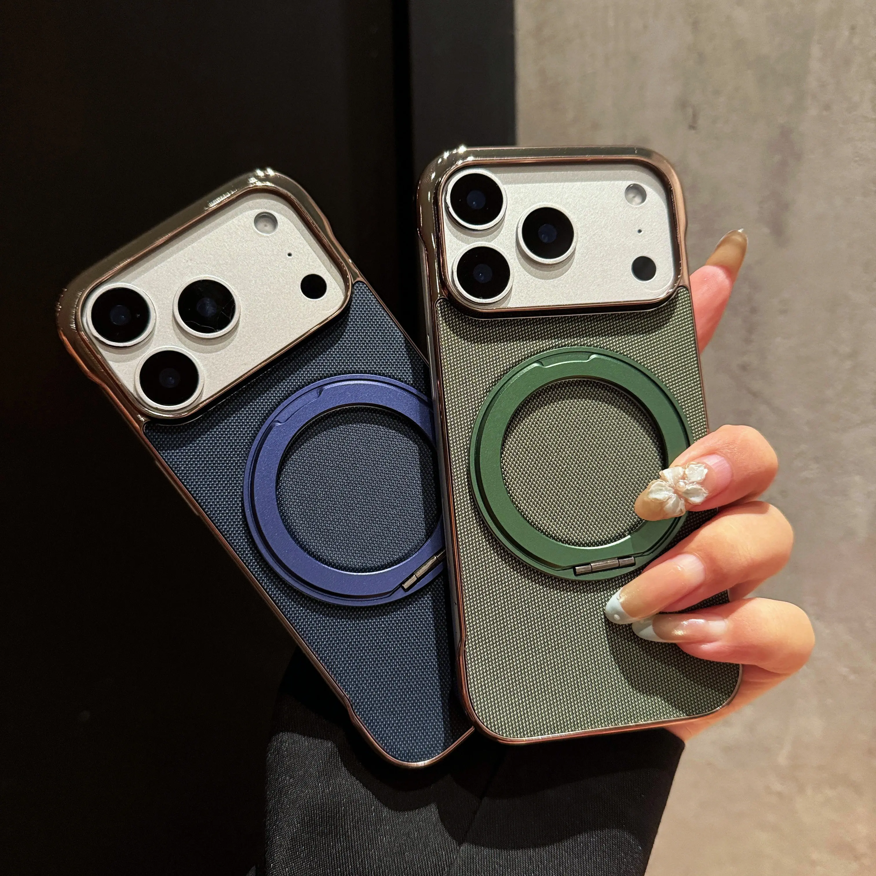 Fashion multi-functional Phone Case for iPhone 17Pro Max 15 16 Pro 14 Wireless Charging Rotating Metal Bracket Cover New Funda
Fashion multi-functional Phone Case for iPhone 17Pro Max 15 16 Pro 14 Wireless Charging Rotating Metal Bracket Cover New Funda