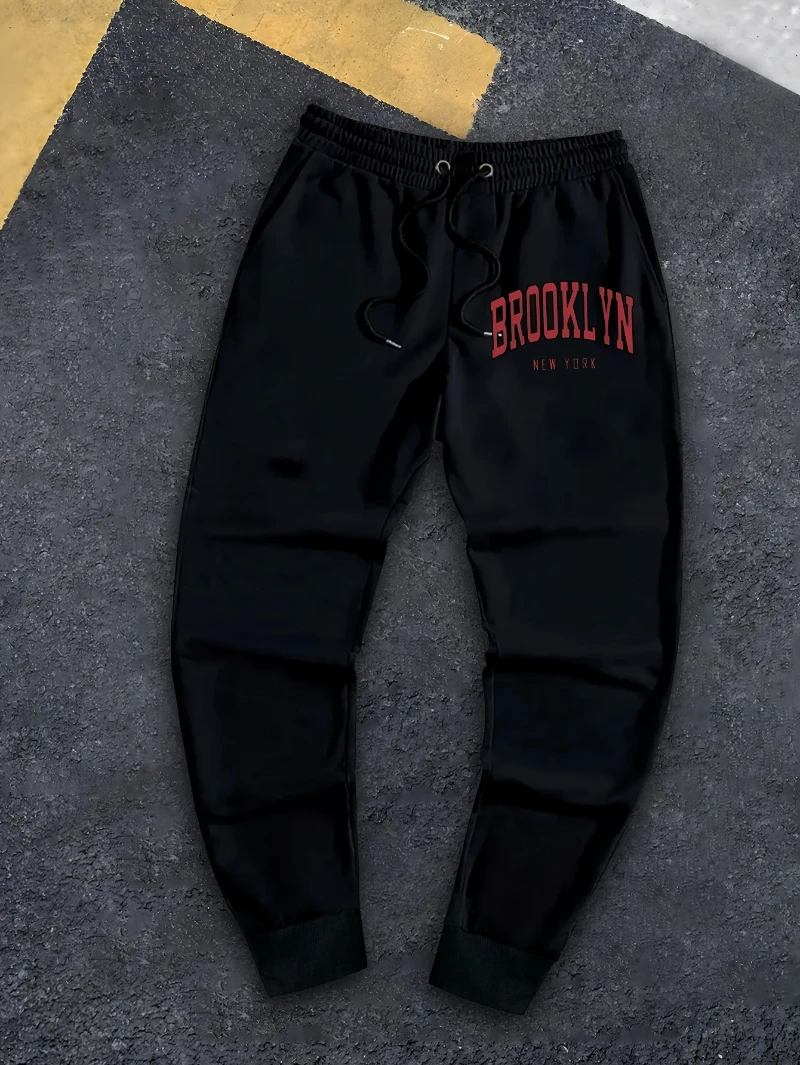 2025 Autumn and Winter Mens Punk Street Jogging Pants Beige Red Brooklyn High-end Luxury Is for Both Men and Women Gym
2025 Autumn and Winter Mens Punk Street Jogging Pants Beige Red Brooklyn High-end Luxury Is for Both Men and Women Gym