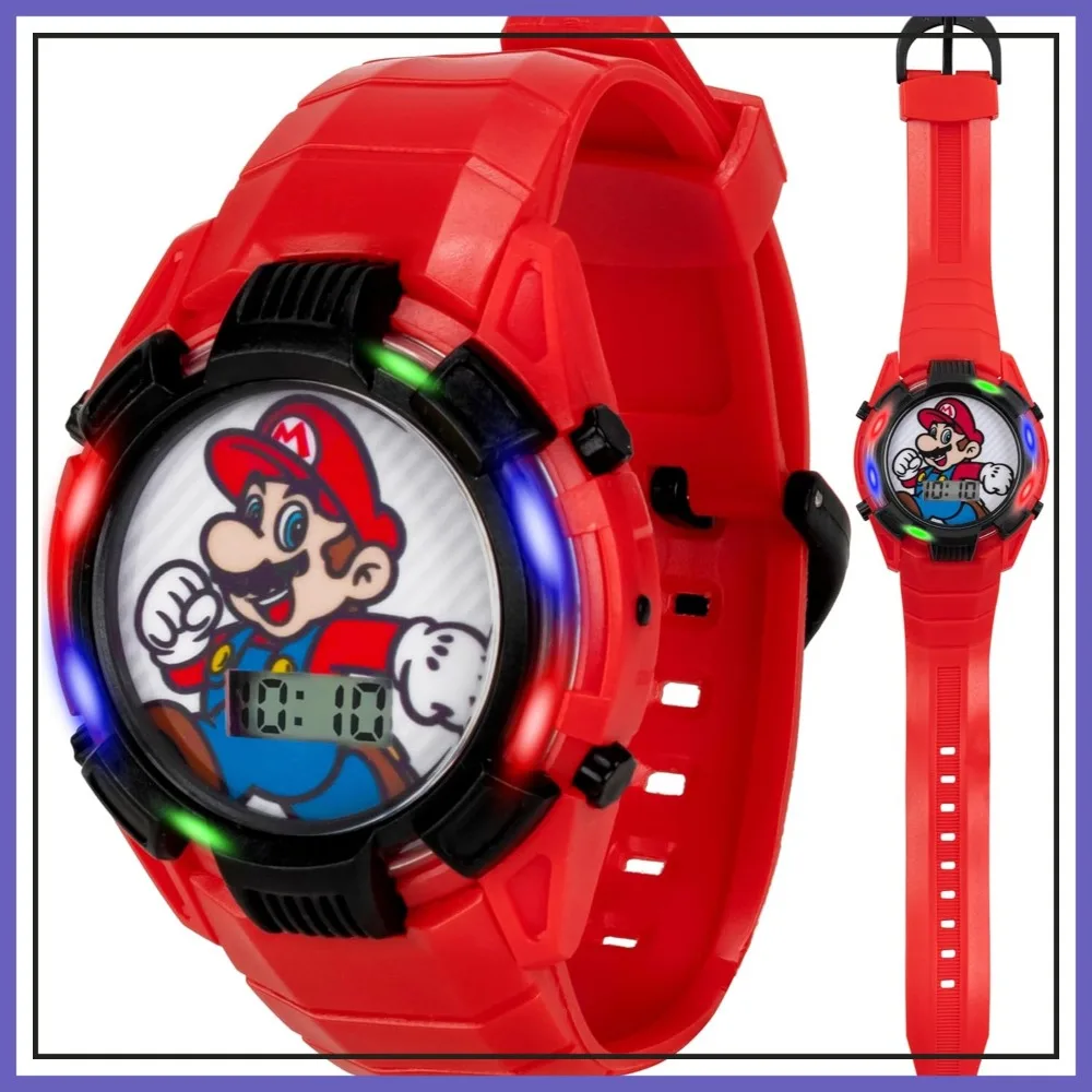 Colorful LCD Digital Light-Up Watch with Glossy Transparent Bezel, Adjustable Strap – Fits 5.5"-8" Wrists
Colorful LCD Digital Light-Up Watch with Glossy Transparent Bezel, Adjustable Strap – Fits 5.5"-8" Wrists