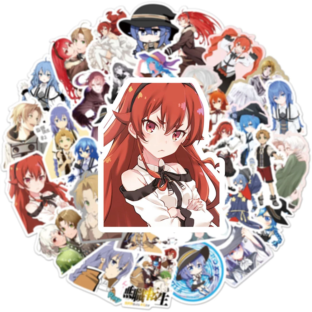 10/30/50pcs Anime Mushoku Tensei:Jobless Reincarnation Cartoon Stickers DIY Skateboard Laptop Bike Cool Rudy Greylat Decals Toy
10/30/50pcs Anime Mushoku Tensei:Jobless Reincarnation Cartoon Stickers DIY Skateboard Laptop Bike Cool Rudy Greylat Decals Toy