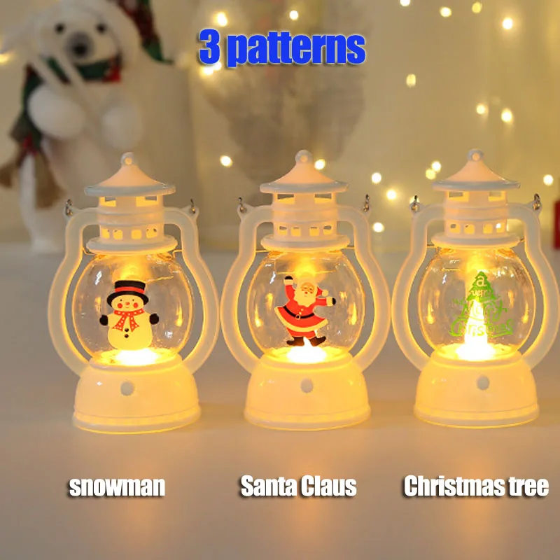 LED Santa Claus Snowman Lamp Portable Small Oil Lamp Powered By Battery Suitable for Home Christmas and New Year Decorations
LED Santa Claus Snowman Lamp Portable Small Oil Lamp Powered By Battery Suitable for Home Christmas and New Year Decorations