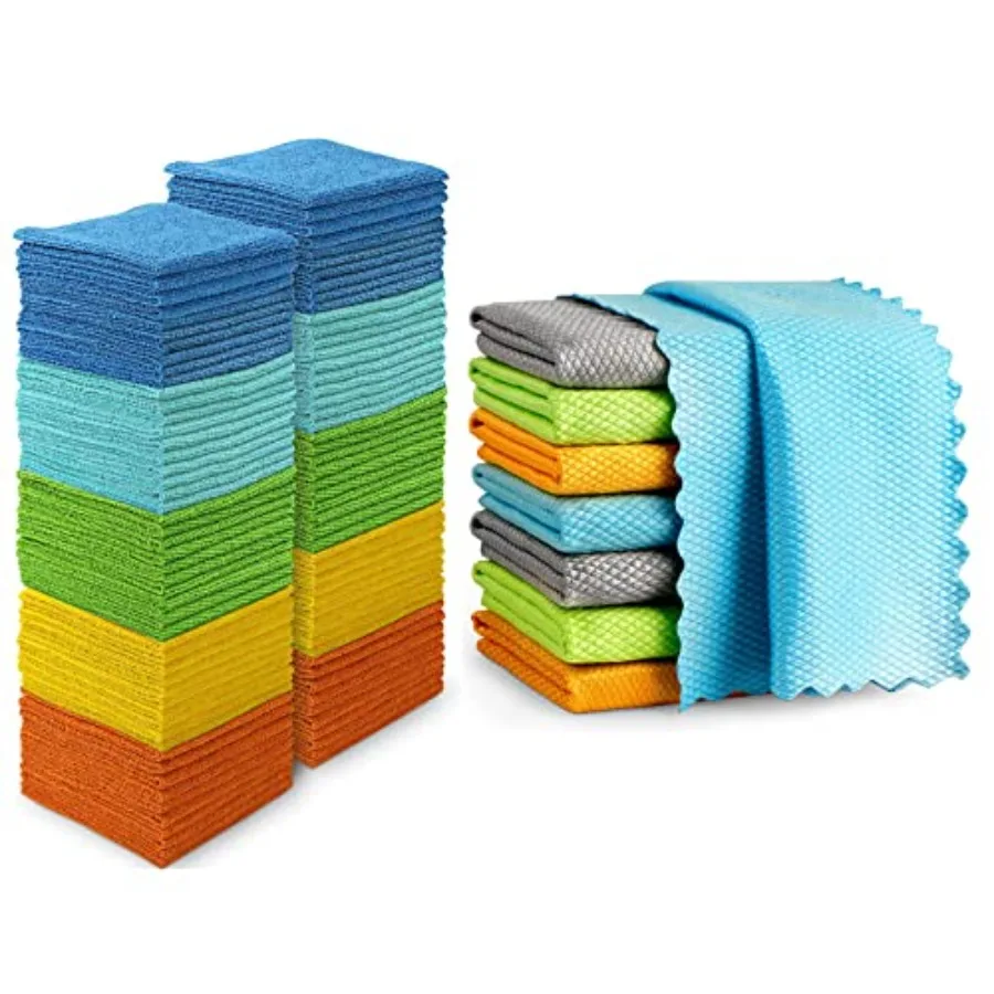AIDEA Microfiber Glass Cleaning Cloths-8PK 16"x16" Premium Microfiber Glass and Window Cleaner Lint Free Quickly Clean Windows
AIDEA Microfiber Glass Cleaning Cloths-8PK 16"x16" Premium Microfiber Glass and Window Cleaner Lint Free Quickly Clean Windows