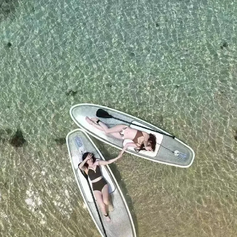 PC Transparent Sea Sport Stand Clear Surfing SUP Paddle Board Ocean Board Crystal Up Water Rowing
PC Transparent Sea Sport Stand Clear Surfing SUP Paddle Board Ocean Board Crystal Up Water Rowing