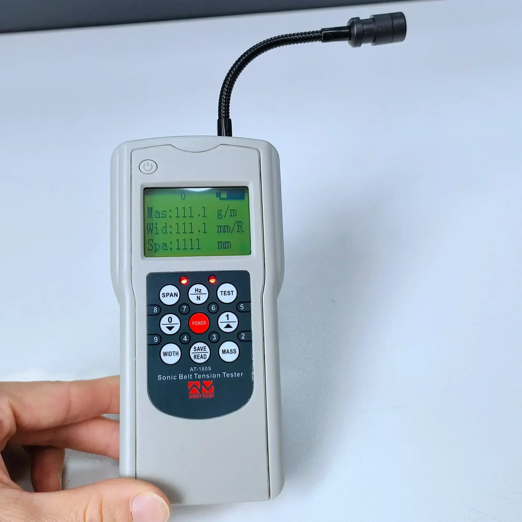 2025 Testing Equipment AT-180S Sonic Belt Tension Meter in Stock Belt Tension Gauge
2025 Testing Equipment AT-180S Sonic Belt Tension Meter in Stock Belt Tension Gauge