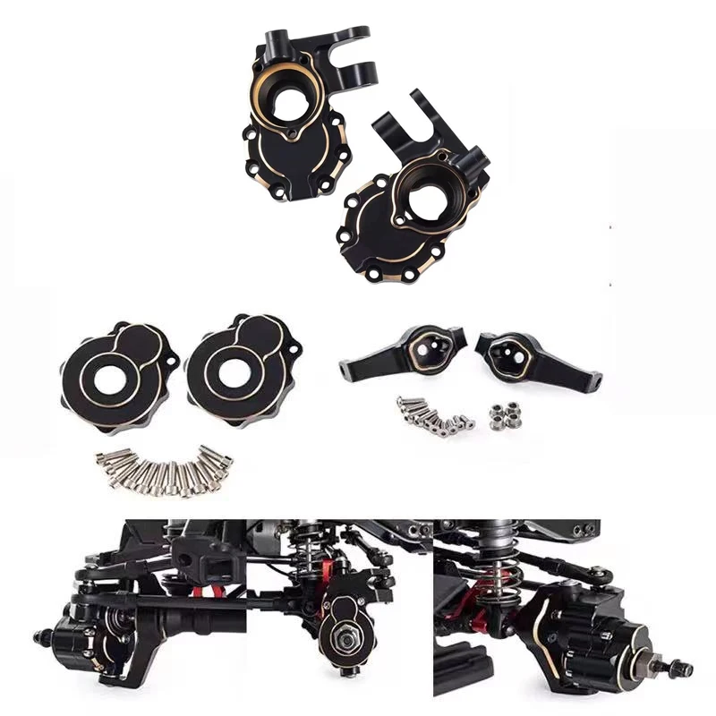 Front and rear axle steering cup C seat bridge cover for 1:10 RC TRX6 TRX-4 Bronco Defender RC remote control car accessories
Front and rear axle steering cup C seat bridge cover for 1:10 RC TRX6 TRX-4 Bronco Defender RC remote control car accessories