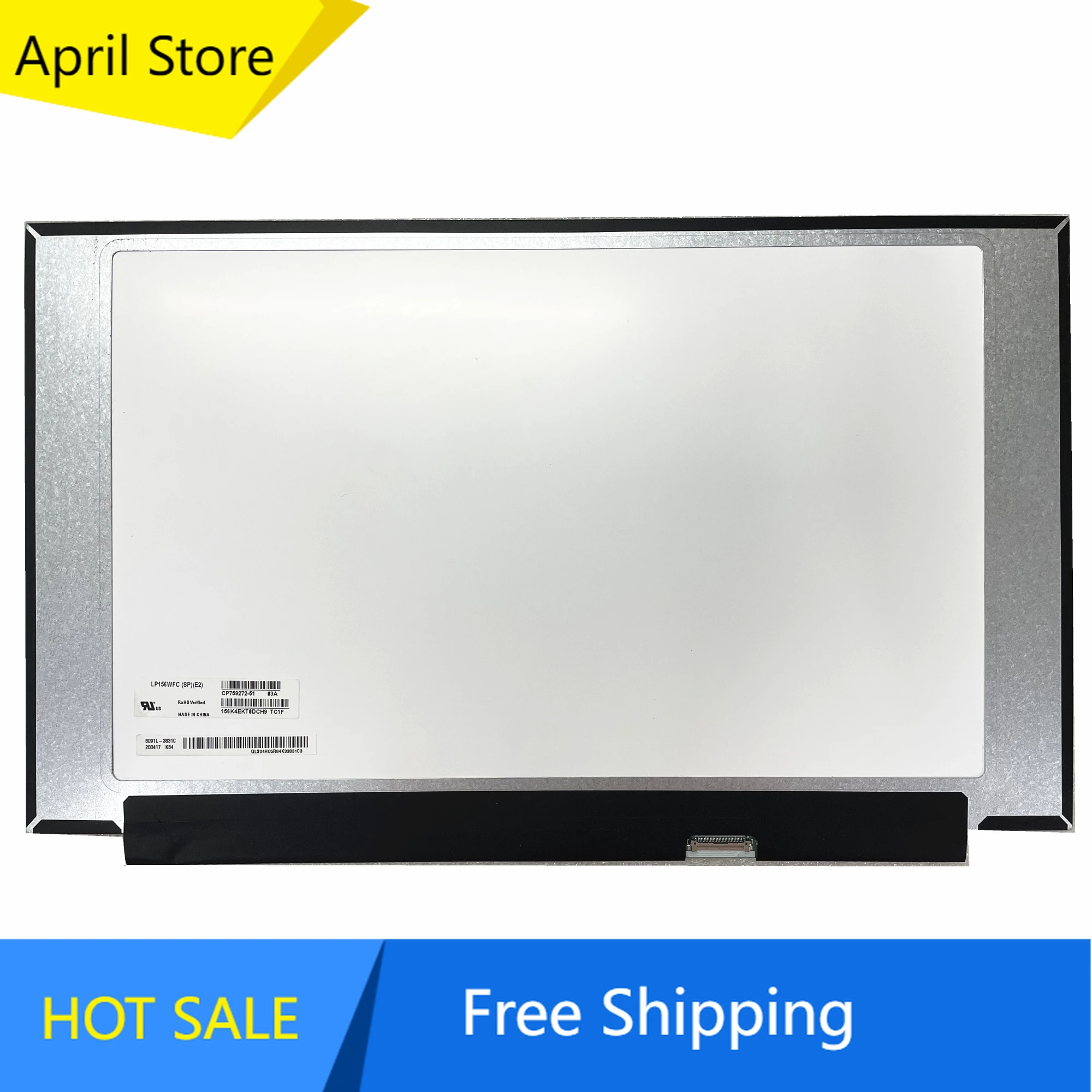 LP156WFC-SPE2 fit NV156FHM-N48 N156HCA-EAB EBB B156HAN02.2 B156HAN02.3 15.6" IPS Laptop LCD Screen Panel 1920*1080 EDP 30 Pins
LP156WFC-SPE2 fit NV156FHM-N48 N156HCA-EAB EBB B156HAN02.2 B156HAN02.3 15.6" IPS Laptop LCD Screen Panel 1920*1080 EDP 30 Pins