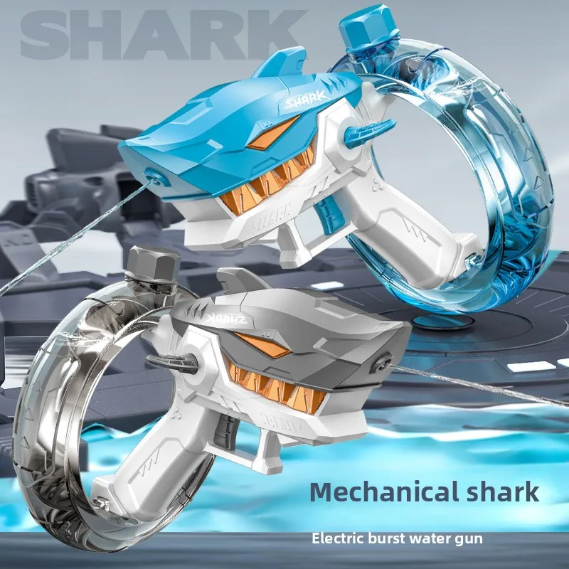 New Shark Electric Water Gun for Kids, Full Automatic Continuous Fire Water Blaster Summer Pool Toy for Boys Girls
New Shark Electric Water Gun for Kids, Full Automatic Continuous Fire Water Blaster Summer Pool Toy for Boys Girls