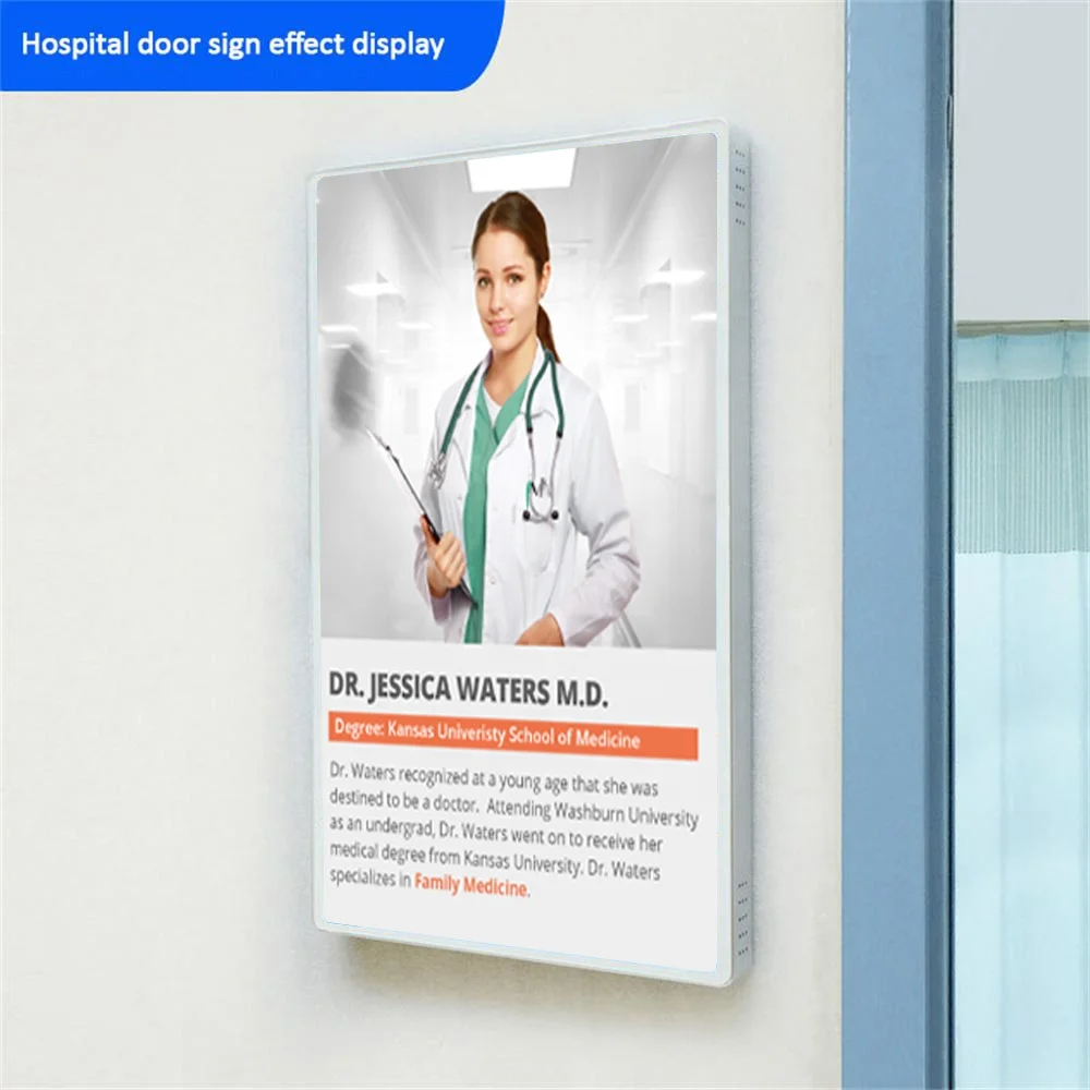 12.1~43inch wall-mounted Healthcare system Triage Queuing System Doctors' Information Display Digital Signage Triage Screen
12.1~43inch wall-mounted Healthcare system Triage Queuing System Doctors' Information Display Digital Signage Triage Screen